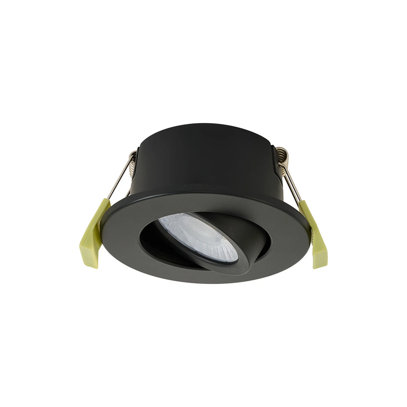 Load image into Gallery viewer, C-Lighting Molly 4/6/8W, Triac Dimmable 4CCT LED Fire Rated Downlight, Black Round Adjustable - 72980
