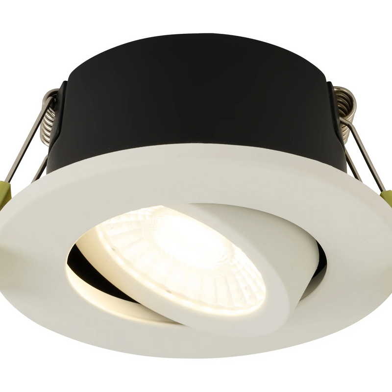 Load image into Gallery viewer, C-Lighting Molly 4/6/8W, Triac Dimmable 4CCT LED Fire Rated Downlight, White Round Adjustable - 72983
