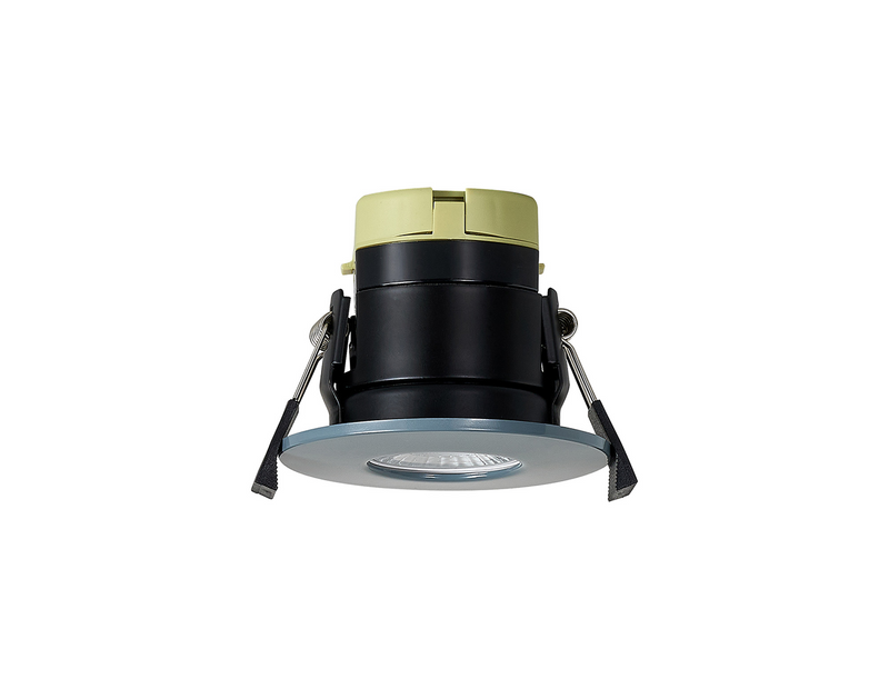 Load image into Gallery viewer, C-Lighting Vauxhall 8W Dimmable CCT LED Fire Rated Downlight Cool Grey Fascia IP65 - 61717
