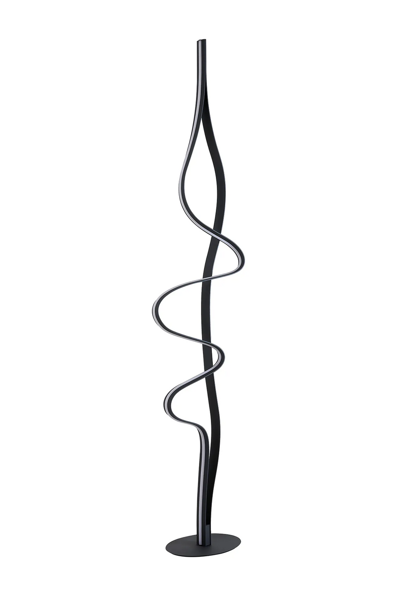 Load image into Gallery viewer, C-Lighting Pulsation Dimmable Floor Lamp, 1 x 45W LED, 3000K, 3000lm, Dark Grey - 61967
