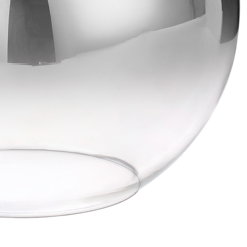 Load image into Gallery viewer, C-Lighting Chisel 25cm Globe Glass, Smoke/Clear - 42055
