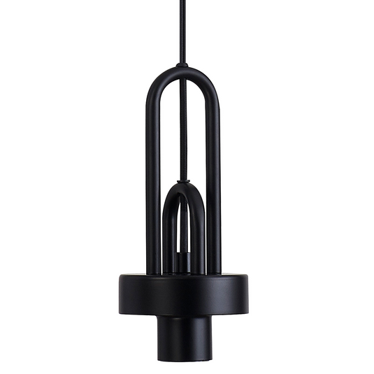 C-Lighting Chisel Suspension Kit, 1 x E27, Matt Black/Matt Black - 42244