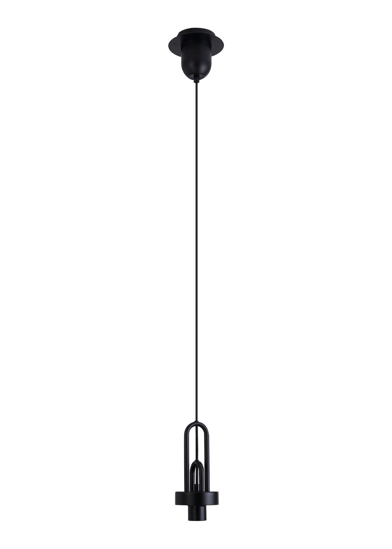 Load image into Gallery viewer, C-Lighting Chisel Suspension Kit, 1 x E27, Matt Black/Matt Black - 42244
