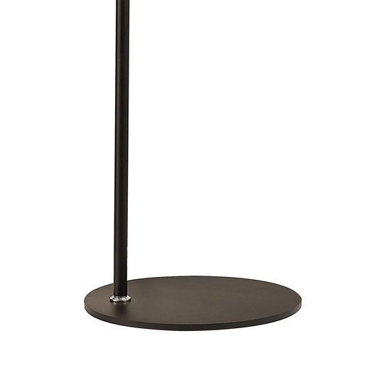 C-Lighting Bridge Large Floor Lamp, 1 Light E27, Black / Smoke Fade Glass - 47982