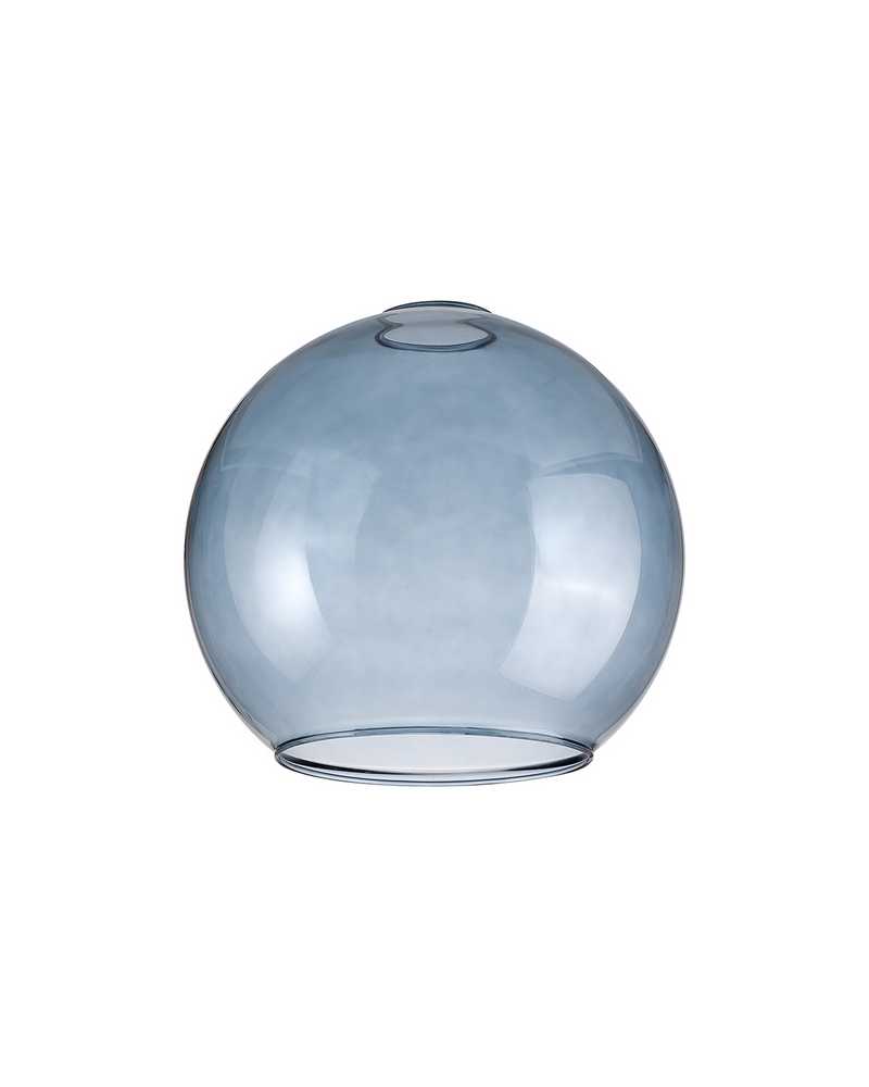 Load image into Gallery viewer, C-Lighting Budapest 200mm x 180mm Open Mouth Round Blue Globe Glass Shade - 48468
