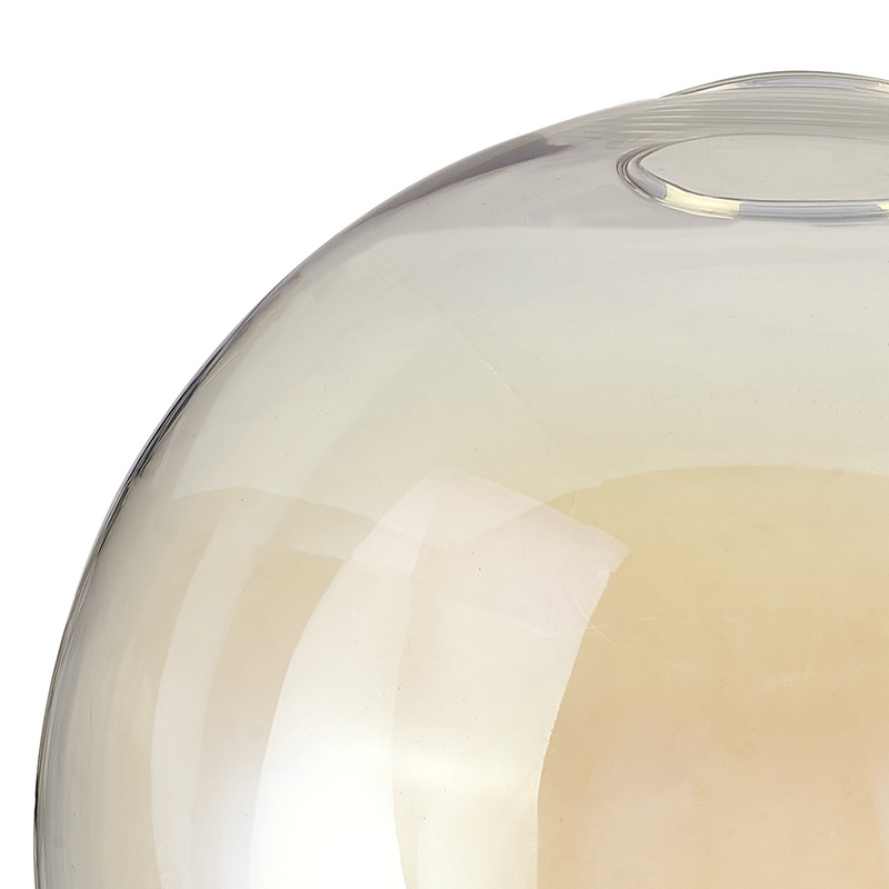 Load image into Gallery viewer, C-Lighting Budapest 200mm x 180mm Open Mouth Round Iridescent Globe Glass Shade - 48471
