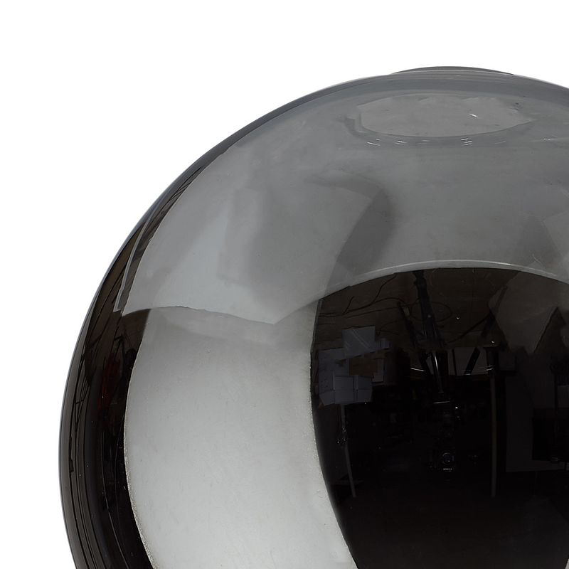 Load image into Gallery viewer, C-Lighting Budapest 200mm x 180mm Open Mouth Round Chrome Plated Globe Glass Shade - 48474

