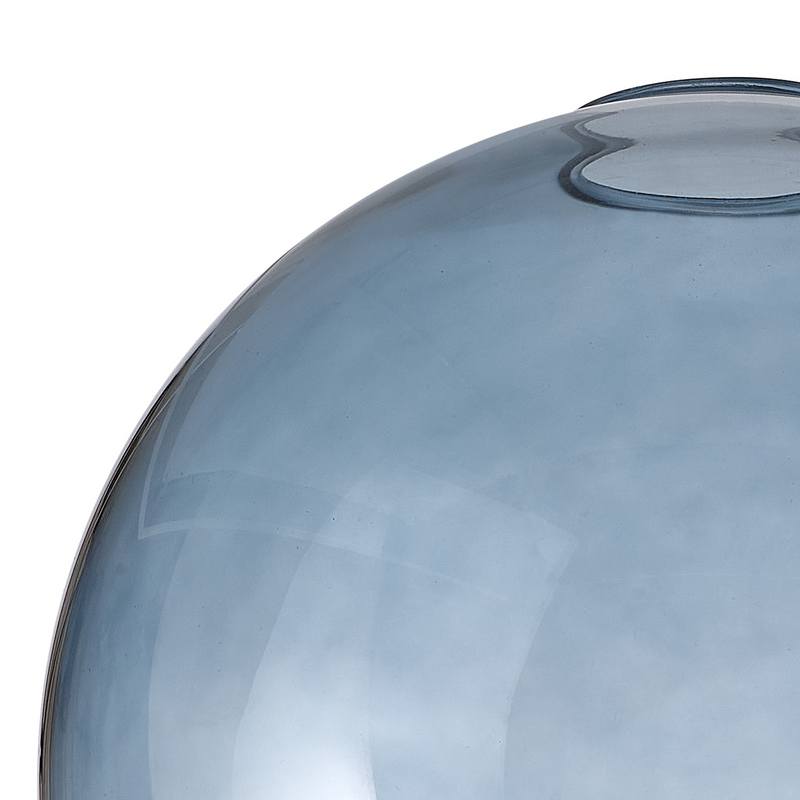 Load image into Gallery viewer, C-Lighting Budapest 250mm x 225mm Open Mouth Round Blue Globe Glass Shade - 53246
