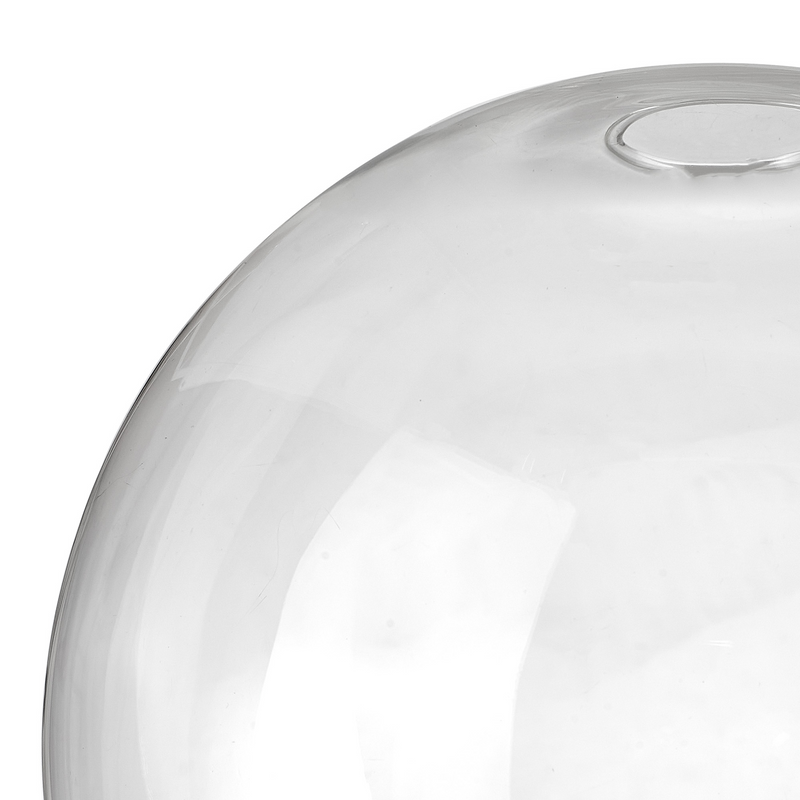 Load image into Gallery viewer, C-Lighting Budapest 300mm x 280mm Open Mouth Round Clear Globe Glass Shade - 53254
