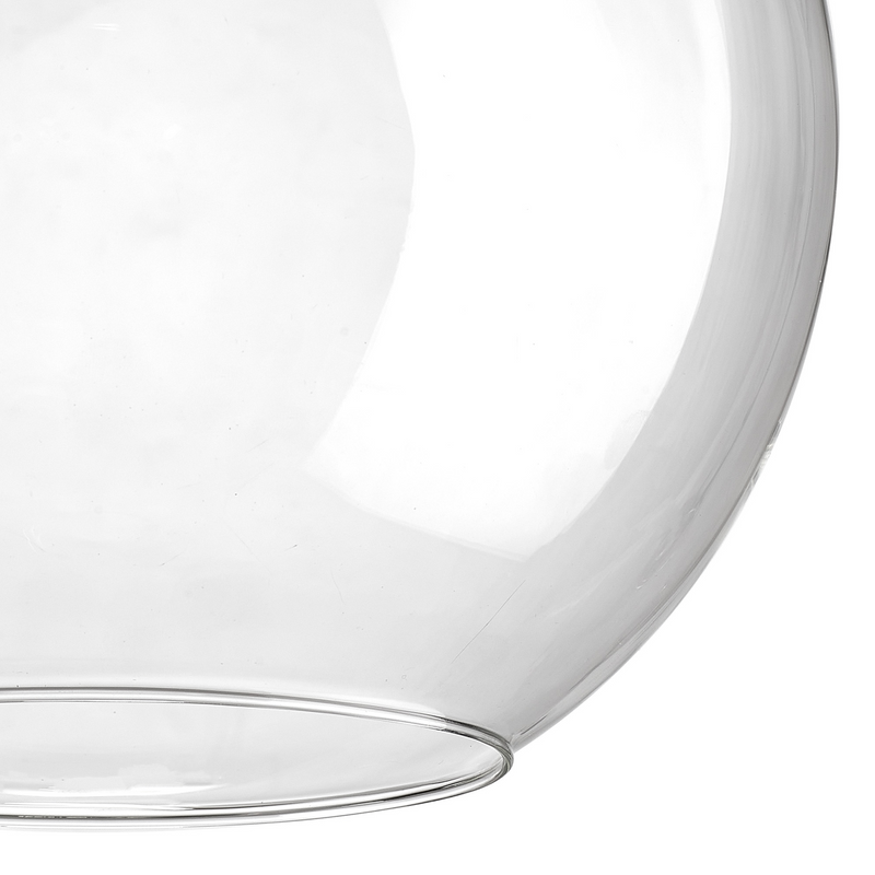 Load image into Gallery viewer, C-Lighting Budapest 300mm x 280mm Open Mouth Round Clear Globe Glass Shade - 53254
