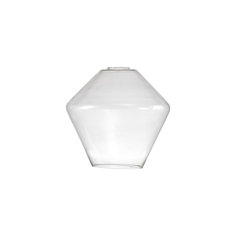 Load image into Gallery viewer, C-Lighting Budapest 230mm x 215mm Diamond Clear Globe Glass Shade - 53467
