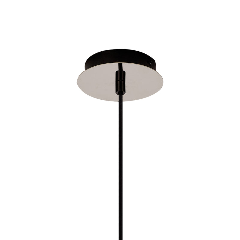 Load image into Gallery viewer, C-Lighting Chisel Mini Suspension Kit, 1 x E27, Polished Nickel/Matt Black - 53469
