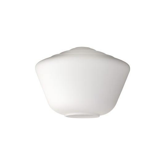 C-Lighting Budapest 300mm x 215mm Opal Hexagonal Glass Shade  - 53531