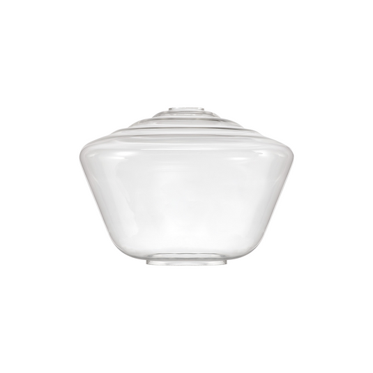 C-Lighting Budapest 300mm x 215mm Clear Hexagonal Glass Shade  - 53532