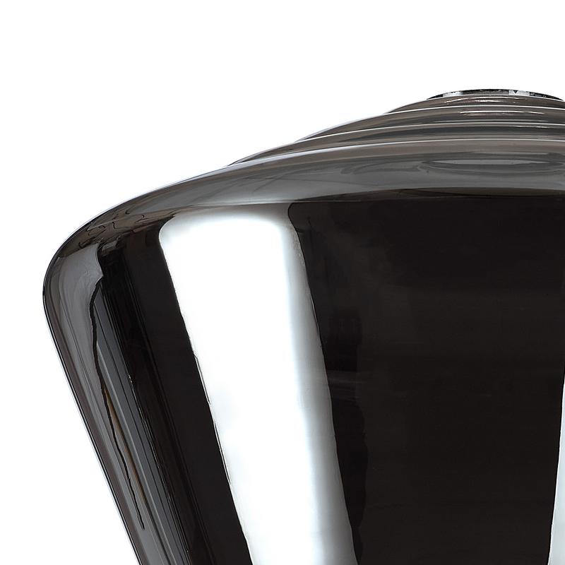 Load image into Gallery viewer, C-Lighting Budapest 300mm x 215mm Chrome Plated Hexagonal Glass Shade  - 53533
