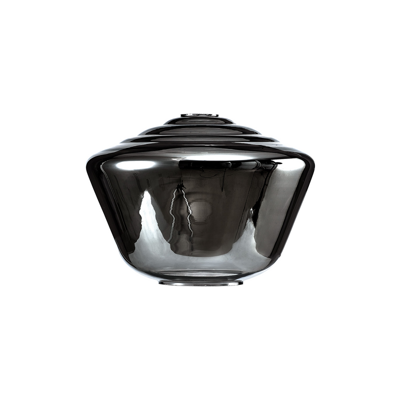 Load image into Gallery viewer, C-Lighting Budapest 300mm x 215mm Chrome Plated Hexagonal Glass Shade  - 53533
