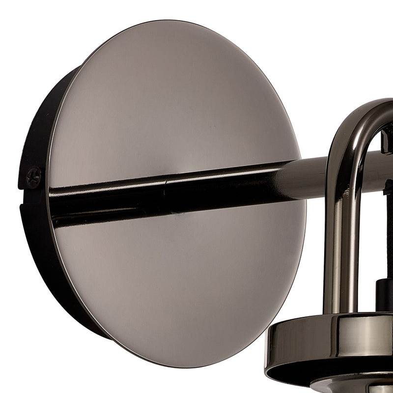 Load image into Gallery viewer, C-Lighting Chisel Mini Wall Light Switched, 1 x E27, Black Chrome - 57253
