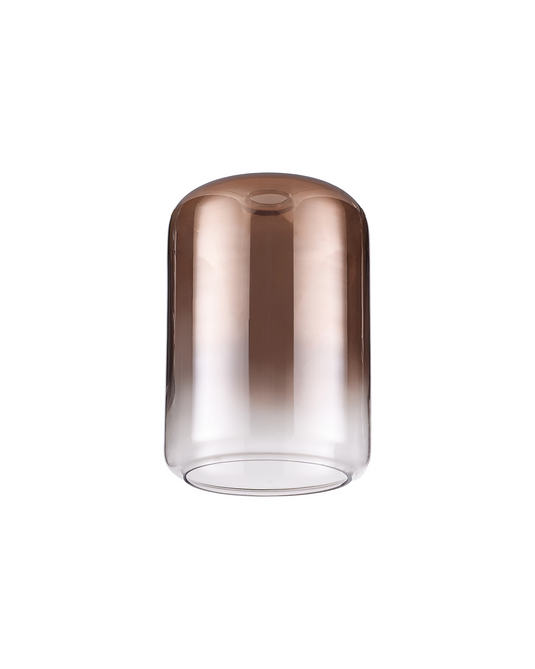 C-Lighting Capel 120x170mm Cylinder Glass, Copper/Clear - 57266