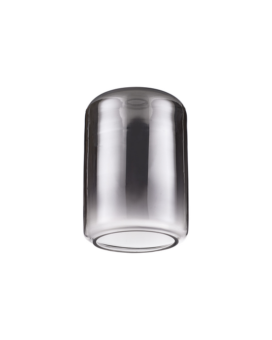 C-Lighting Capel 120x170mm Cylinder Glass, Smoke/Clear - 57268