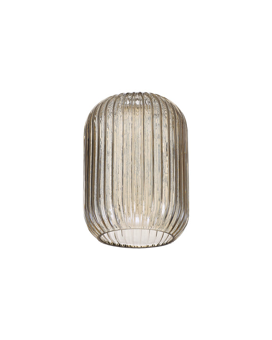 C-Lighting Capel 120x170mm Tubular Ribbed Glass, Champagne - 57305
