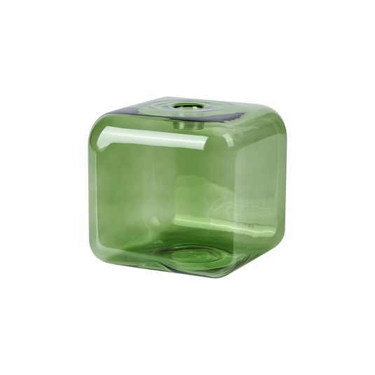 C-Lighting Capel 130 x 130 x 125mm Smooth Squircle Glass Shade Green - 57318