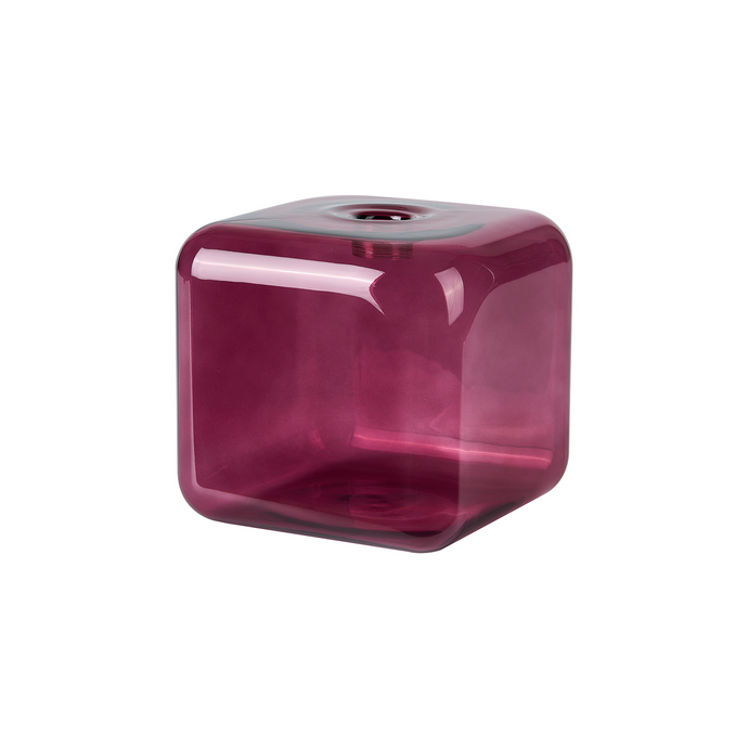 C-Lighting Capel 130 x 130 x 125mm Smooth Squircle Glass Shade Purple - 57319