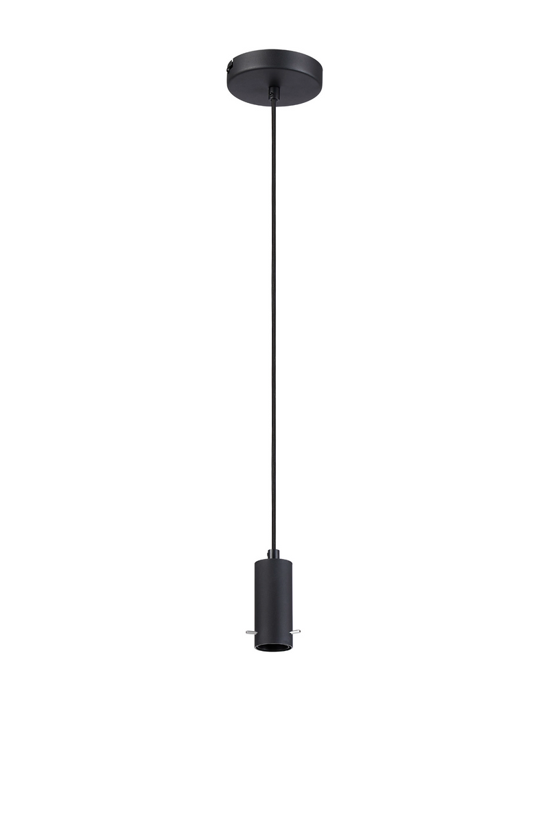 Load image into Gallery viewer, C-Lighting Hektor Single Suspension Kit, 1 x E27, Sand Black Suitable For A Vast Selection Of Shades - 59679

