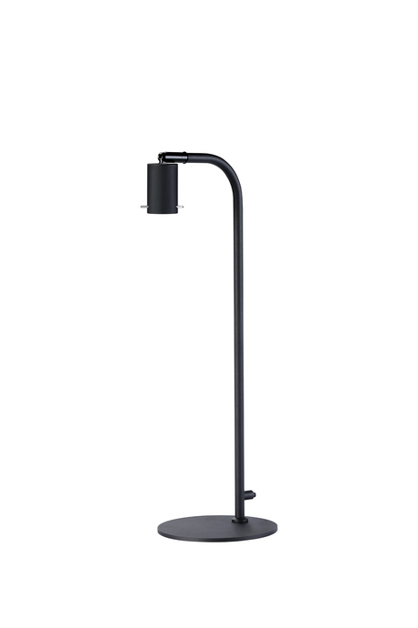 C-Lighting Hektor Table Lamp, 1 x E27, Sand Black Suitable For A Vast Selection Of Shades - 59680