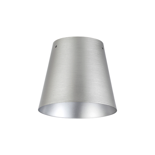 C-Lighting Hektor 16cm x 14cm Light Grey/Silver Metal Shade  - 59687
