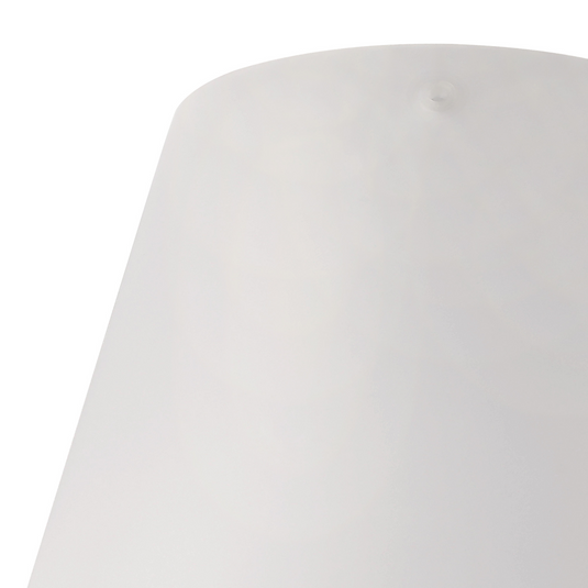 C-Lighting Hektor 23cm x 18cm Frosted White Glass Shade  - 59690