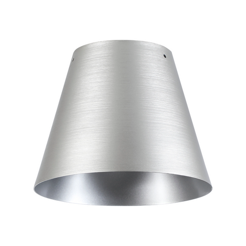 C-Lighting Hektor 23cm x 18cm Light Grey/Silver Metal Metal Shade  - 59694