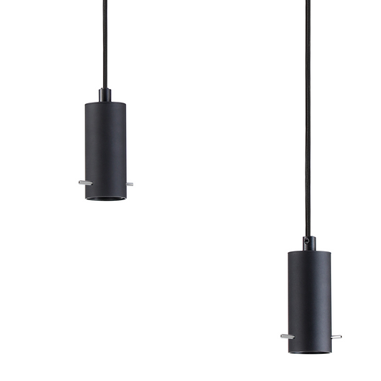 C-Lighting Hektor Linear Suspension Kit, 3 x E27, Sand Black Suitable For A Vast Selection Of Shades - 59700