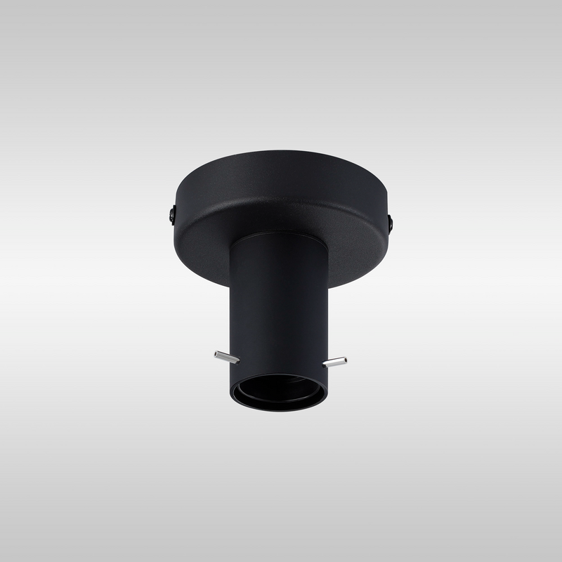 Load image into Gallery viewer, C-Lighting Hektor Single Flush, 1 x E27, Sand Black Suitable For A Vast Selection Of Shades - 59702
