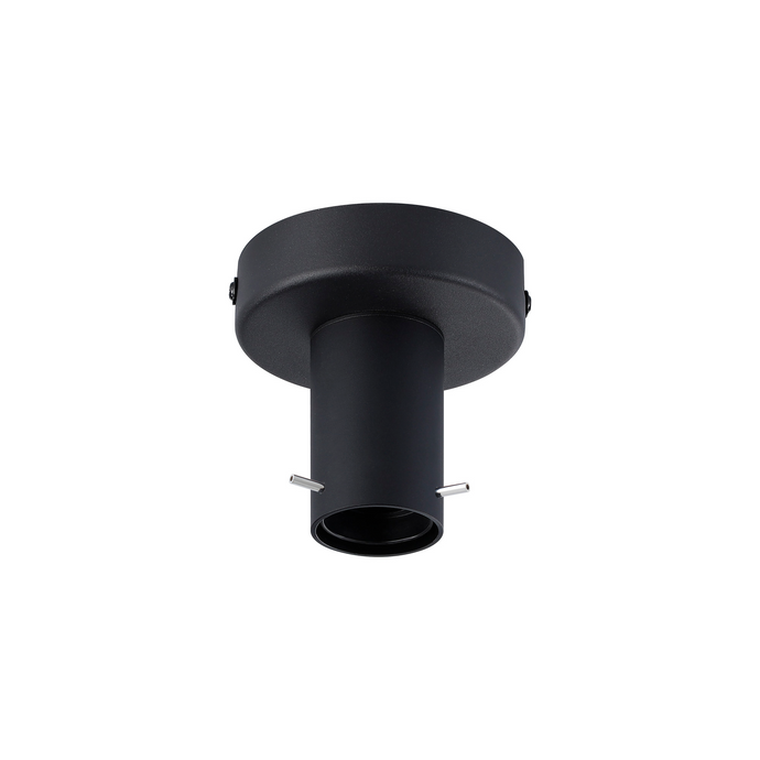 C-Lighting Hektor Single Flush, 1 x E27, Sand Black Suitable For A Vast Selection Of Shades - 59702