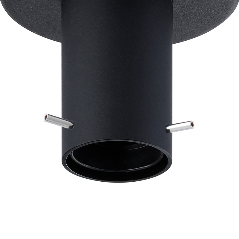 Load image into Gallery viewer, C-Lighting Hektor Single Flush, 1 x E27, Sand Black Suitable For A Vast Selection Of Shades - 59702
