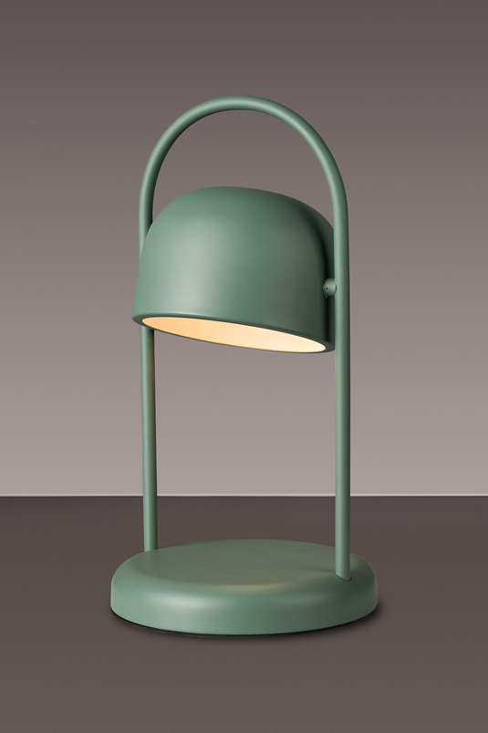 C-Lighting Laurel Table Lamp, 1 x E27, Sand Green - 59711