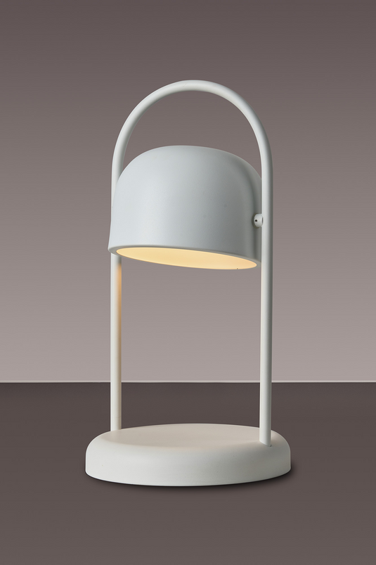 C-Lighting Laurel Table Lamp, 1 x E27, Sand White - 59714