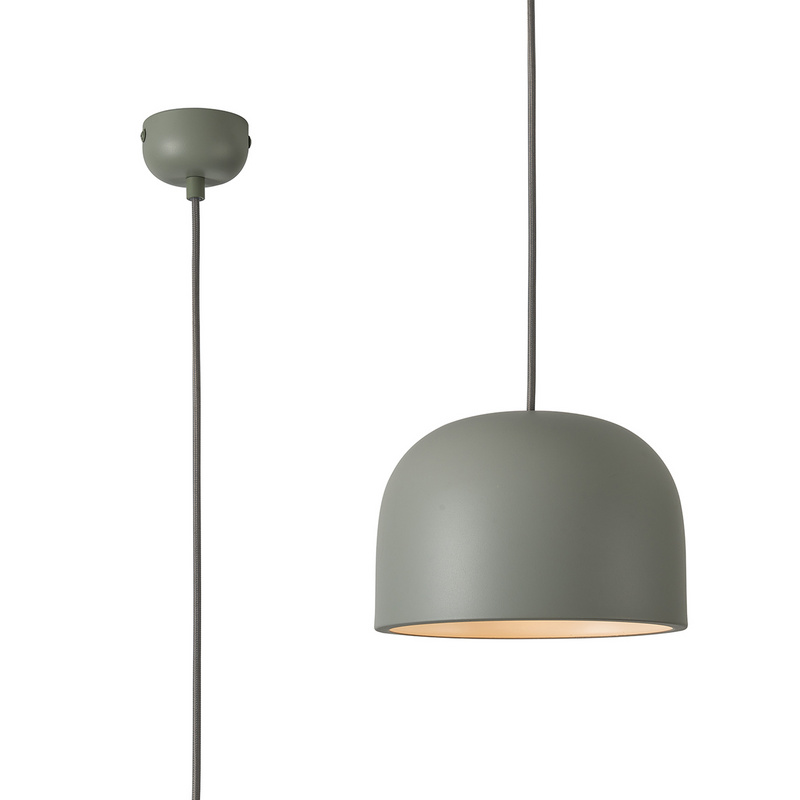 Load image into Gallery viewer, C-Lighting Laurel 22cm Pendant, 1 x E27, Sand Grey - 59721
