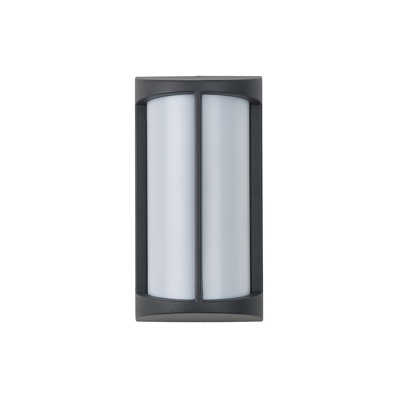 Load image into Gallery viewer, C-Lighting Edgar Wall Lamp, 1 x E27, IP54, Dark Grey/Opal  - 59728
