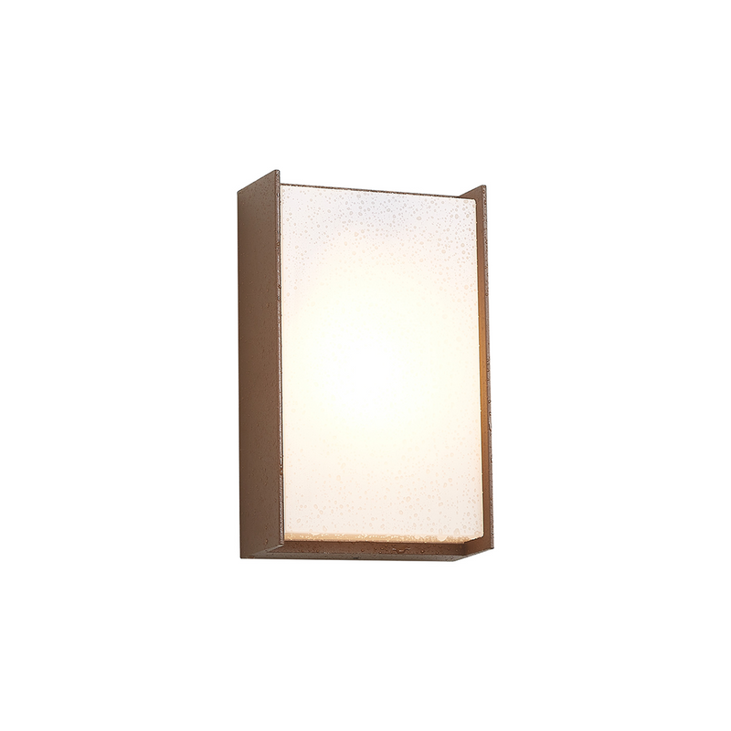 Load image into Gallery viewer, C-Lighting Verge Wall Lamp, 1 x 10W LED, 3000K, 500lm, IP65, Dark Brown/Opal, 3yrs Warranty  - 59731
