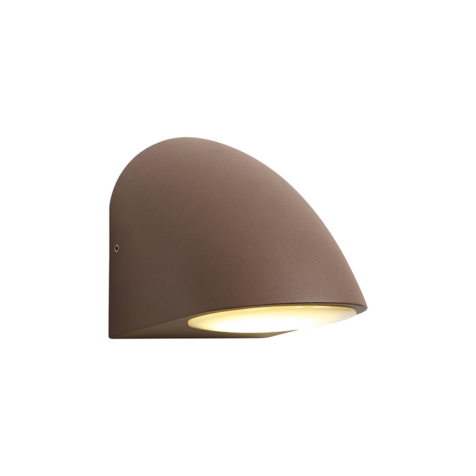 C-Lighting Kawa Wall Lamp, 1 x GU10, IP54, Dark Brown/Opal  - 59732