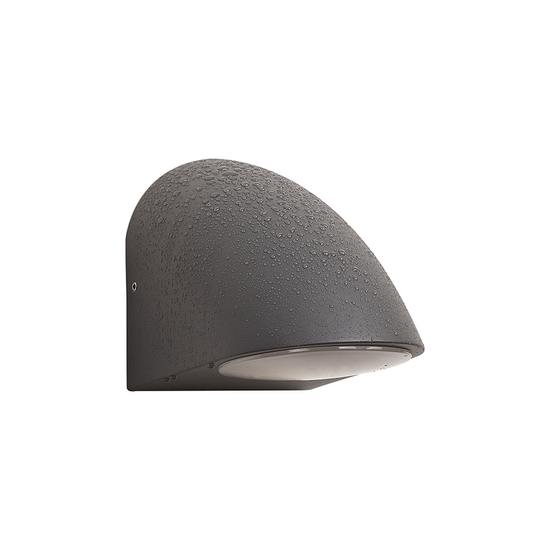 Load image into Gallery viewer, C-Lighting Kawa Wall Lamp, 1 x GU10, IP54, Dark Grey/Opal  - 59733
