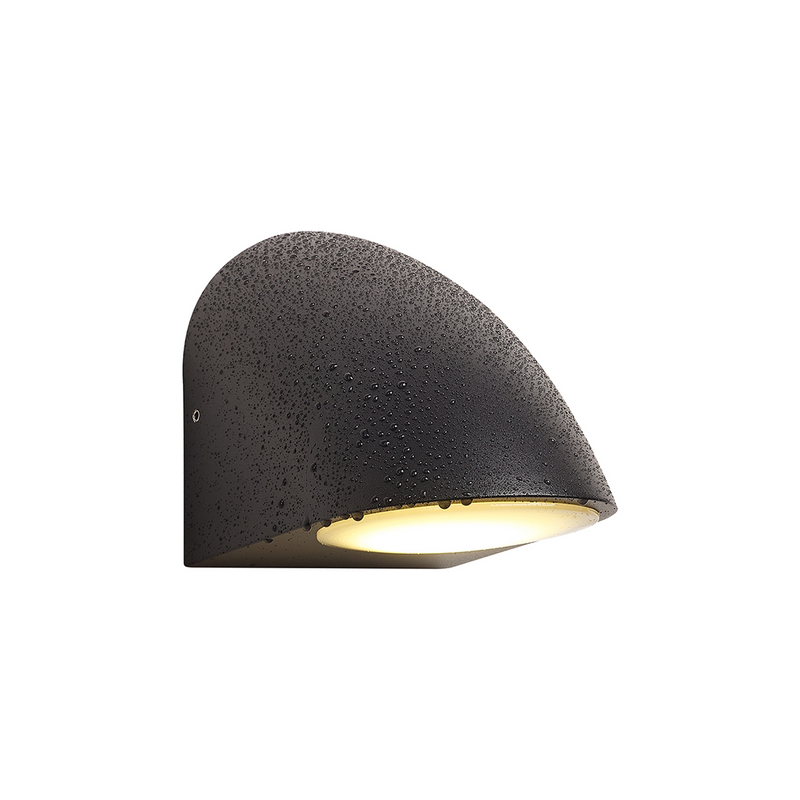 Load image into Gallery viewer, C-Lighting Kawa Wall Lamp, 1 x GU10, IP54, Matt Black/Opal  - 59734
