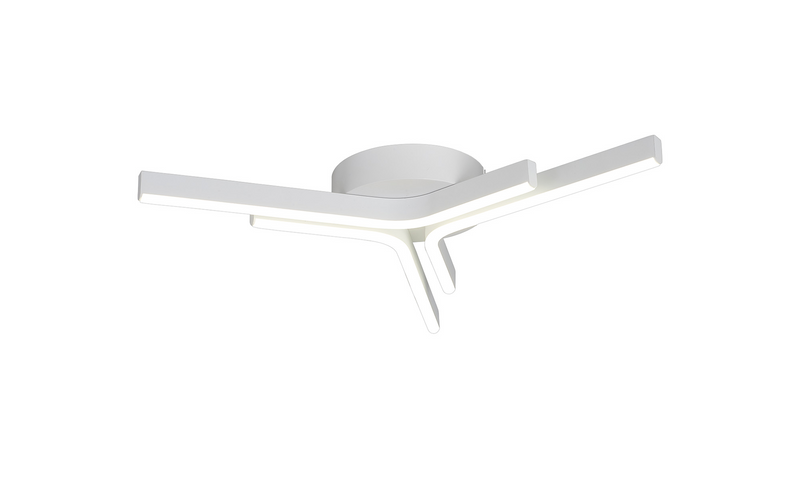 Load image into Gallery viewer, C-Lighting Lungo 3 Arm Flush Ceiling, 24W LED, 4000K, 700lm, Sand White, 3yrs Warranty - 59774
