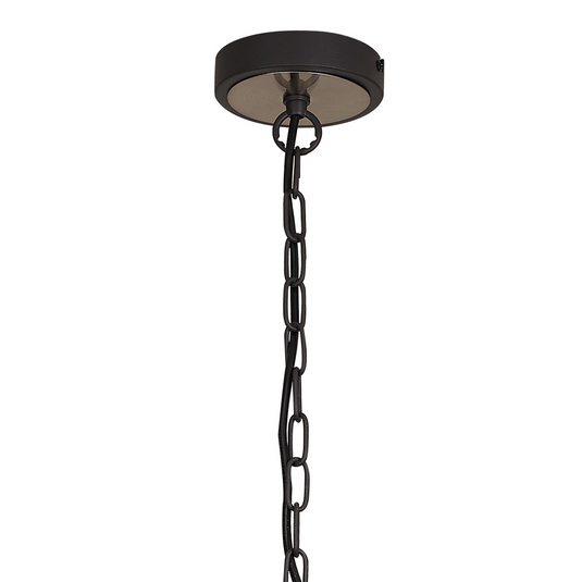 C-Lighting Hoath Pendant, 3 x E14, Anthracite/Satin Nickel - 59782