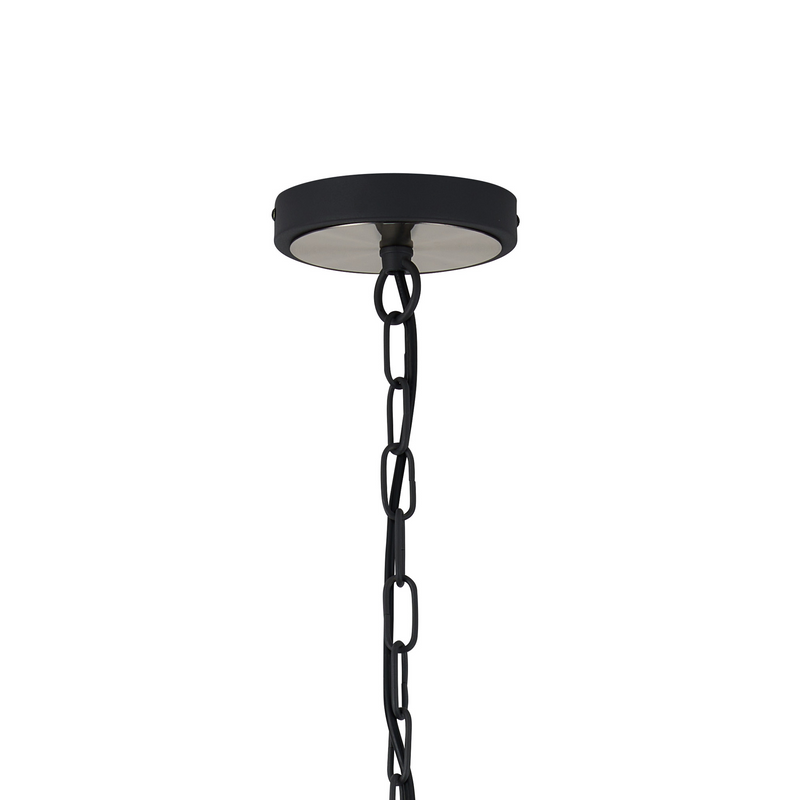 Load image into Gallery viewer, C-Lighting Hoath Pendant, 6+3 x E14, Anthracite/Satin Nickel - 59785
