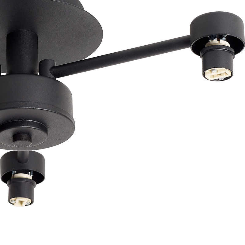 Load image into Gallery viewer, C-Lighting Capel Satin Black 3 Light G9 Universal Semi Flush Light, Suitable For A Vast Selection Of Glass Shades - 59857
