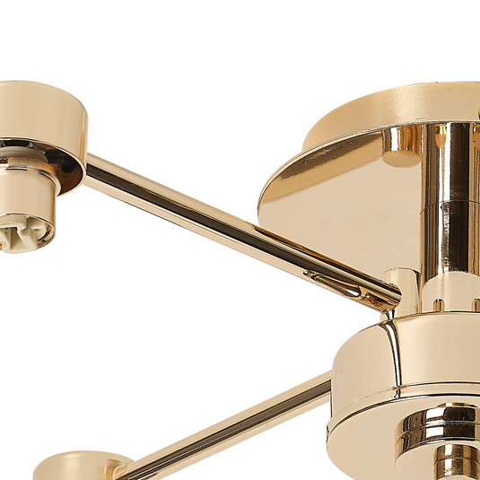 C-Lighting Capel French Gold 4 Light G9 Universal Semi Flush Light, Suitable For A Vast Selection Of Glass Shades - 59867