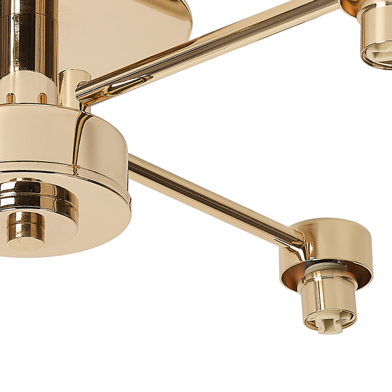Load image into Gallery viewer, C-Lighting Capel French Gold 4 Light G9 Universal Semi Flush Light, Suitable For A Vast Selection Of Glass Shades - 59867
