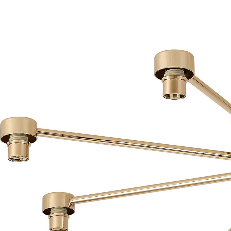 Load image into Gallery viewer, C-Lighting Capel French Gold 8 Light G9 Universal Semi Flush Light, Suitable For A Vast Selection Of Glass Shades - 59869
